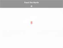 Tablet Screenshot of feedthenorth.org
